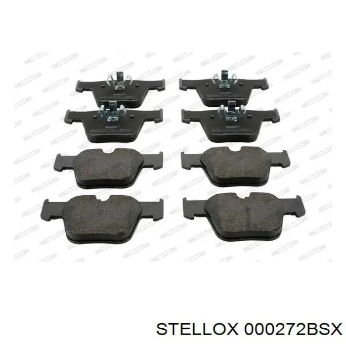 Передние тормозные колодки 000272BSX Stellox