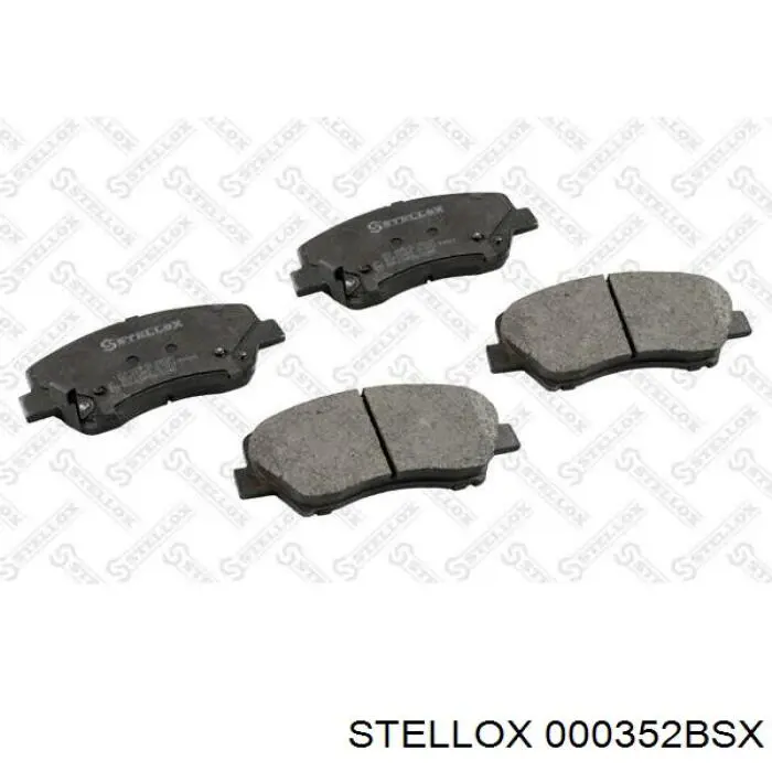 000352BSX Stellox Колодки передние