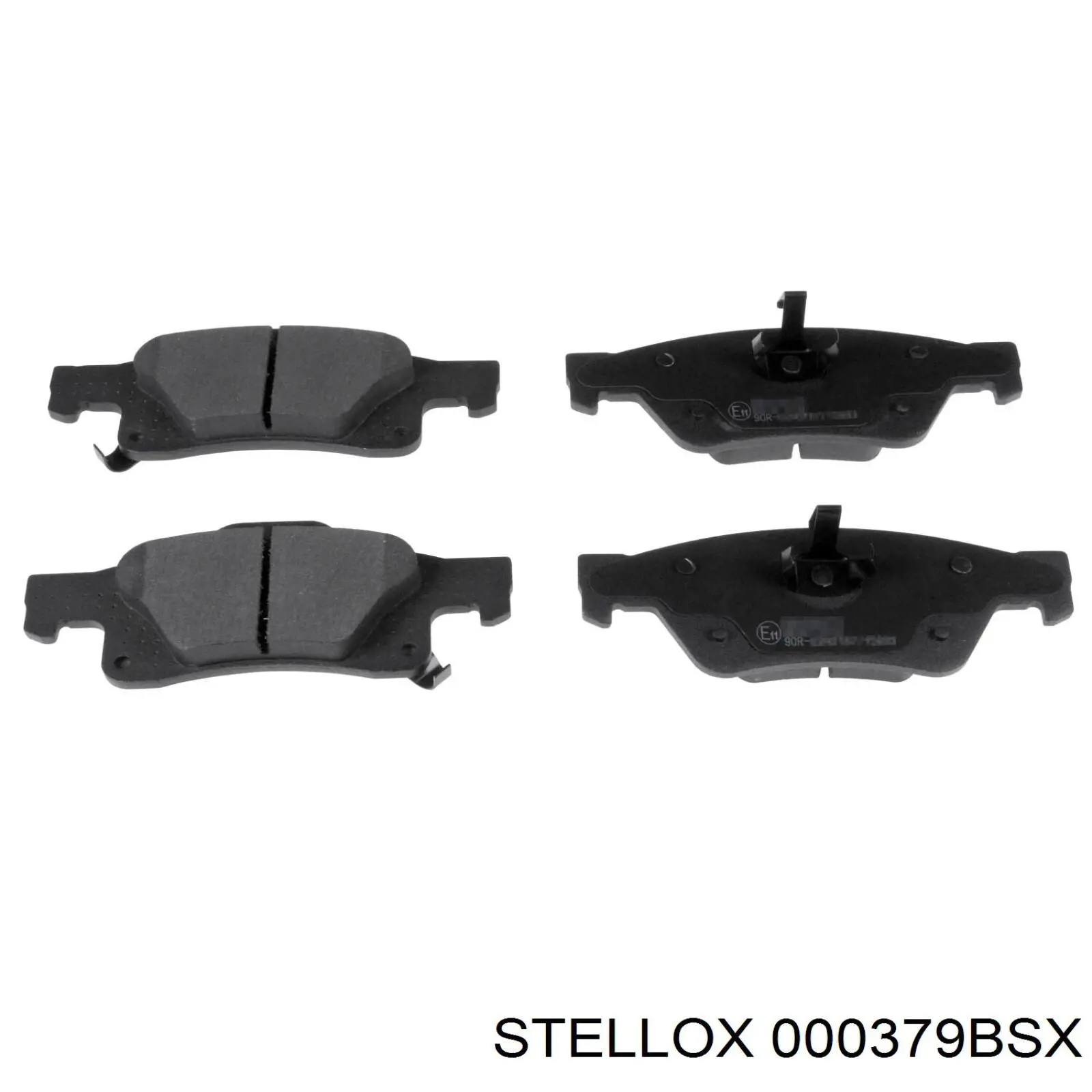 000379BSX Stellox Колодки тормозные дисковые комплект