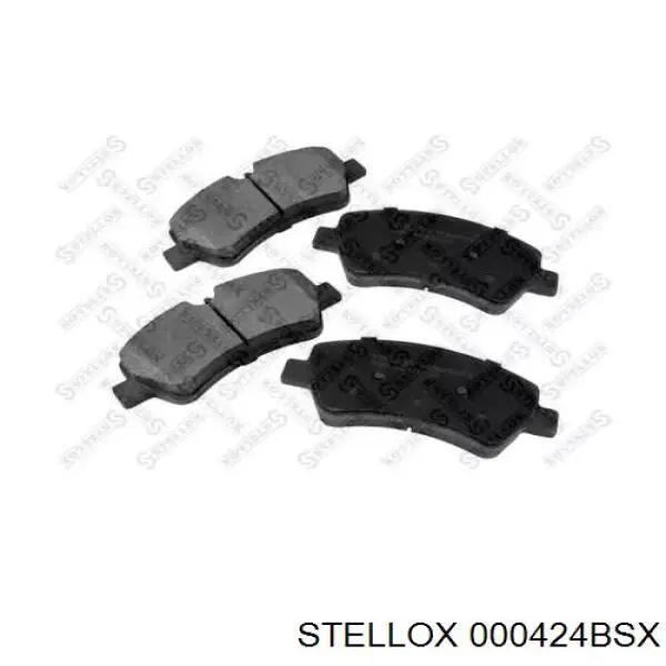 000424BSX Stellox Колодки тормозные дисковые комплект