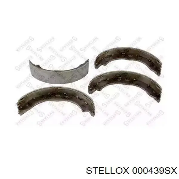 000439SX Stellox колодки ручника (стояночного тормоза)
