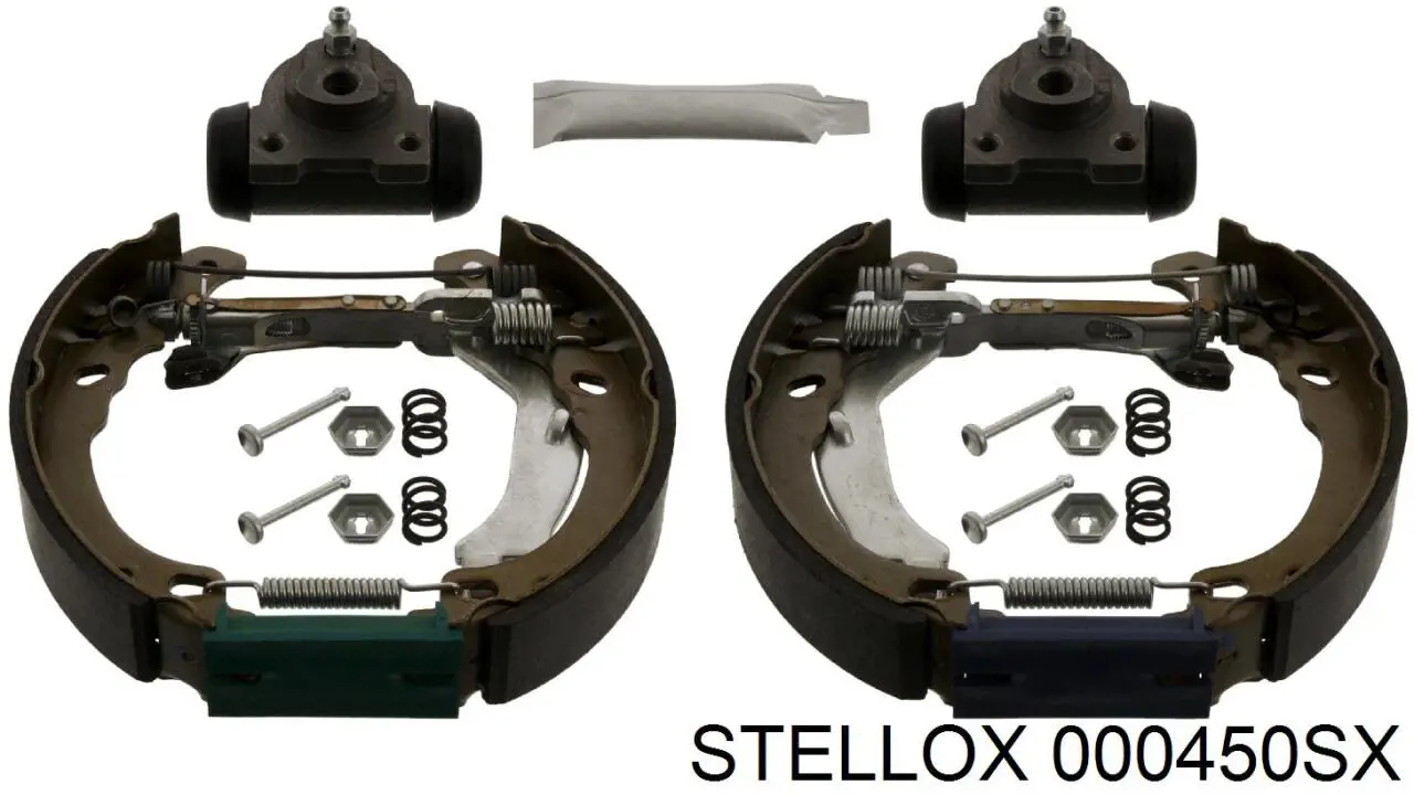 Тормоза рабочие задние ножные и тормозные барабаны Stellox 000450SX цена, от 24.21 USD