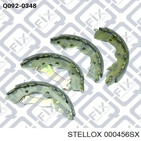 Задние барабанные колодки 000456SX Stellox