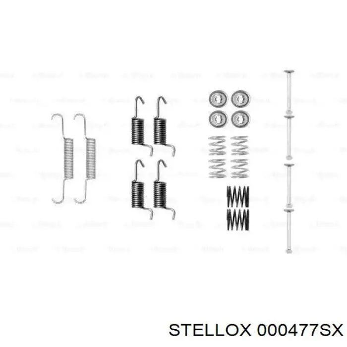 Колодки ручника 000477SX Stellox