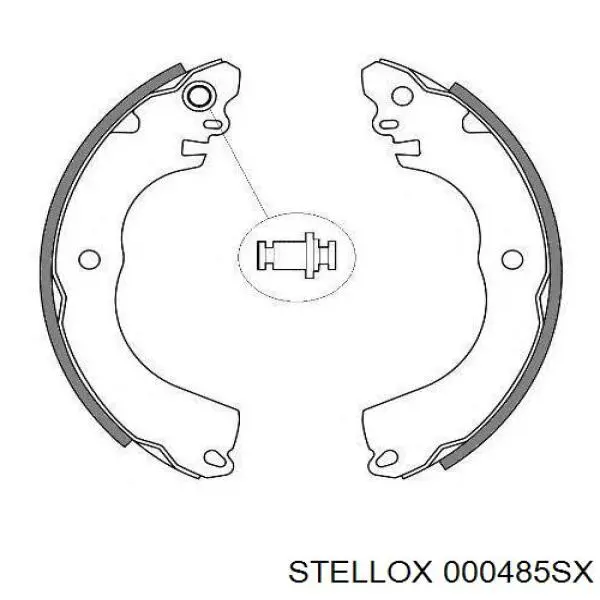 Задние барабанные колодки 000485SX Stellox