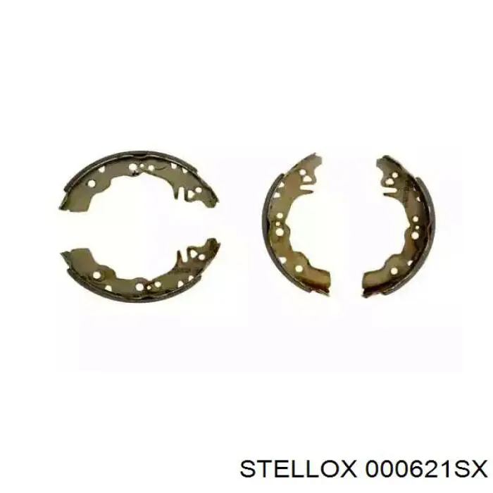 000621SX Stellox Барабанные тормозные колодки