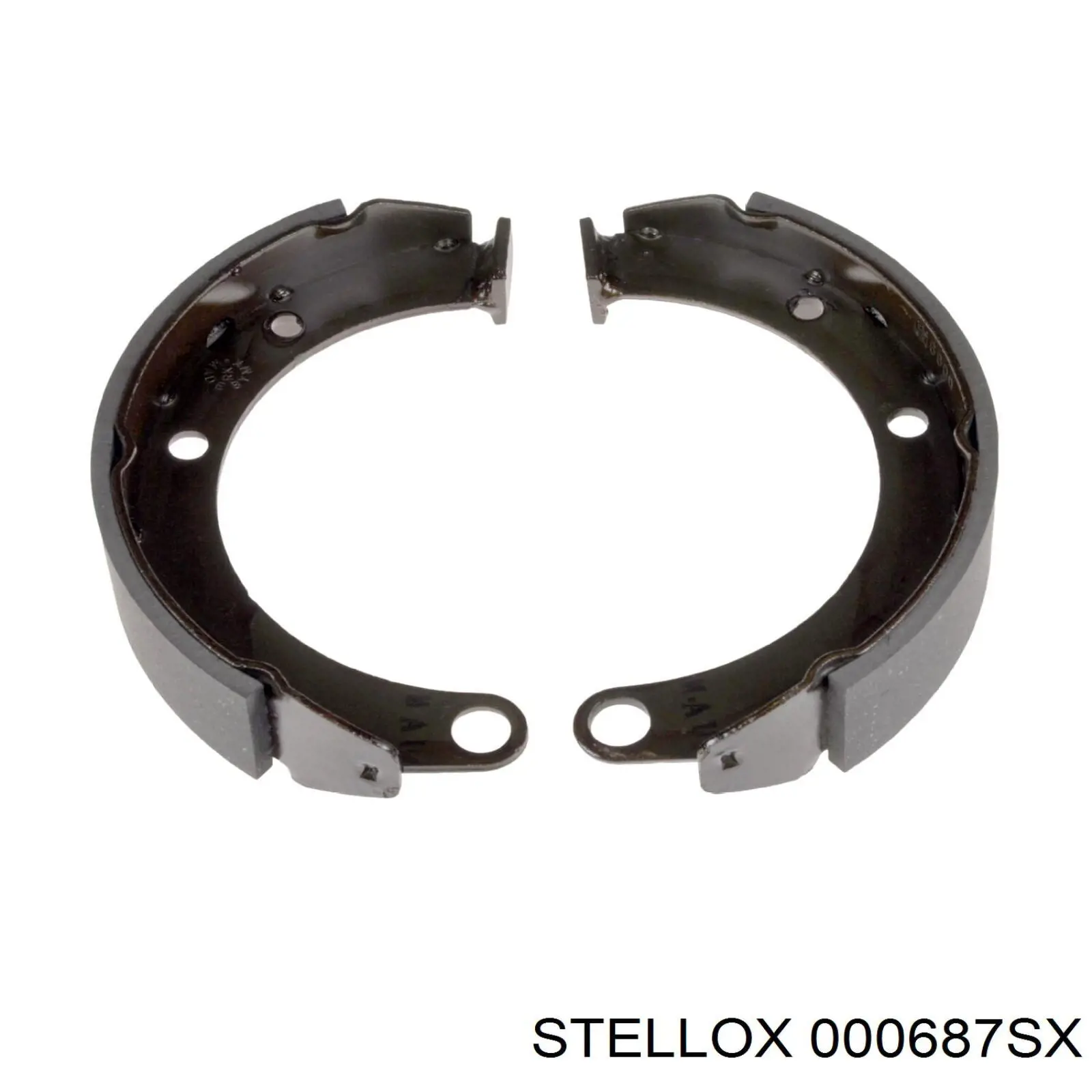 PLA052 Parts-Mall колодки ручника (стояночного тормоза)