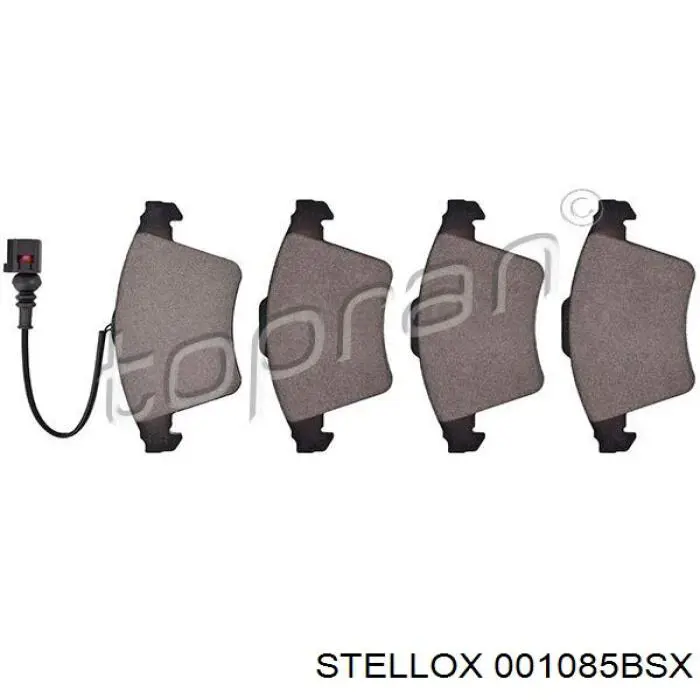 Передние тормозные колодки 001085BSX Stellox
