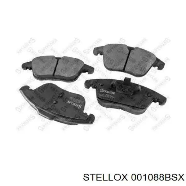001 088B-SX Stellox колодки тормозные передние дисковые