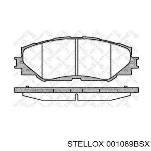 001089BSX Stellox Колодки передние