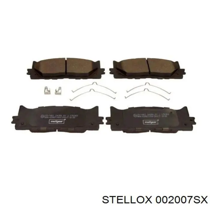 Колодки Stellox 002007SX цена, от 28.72 USD