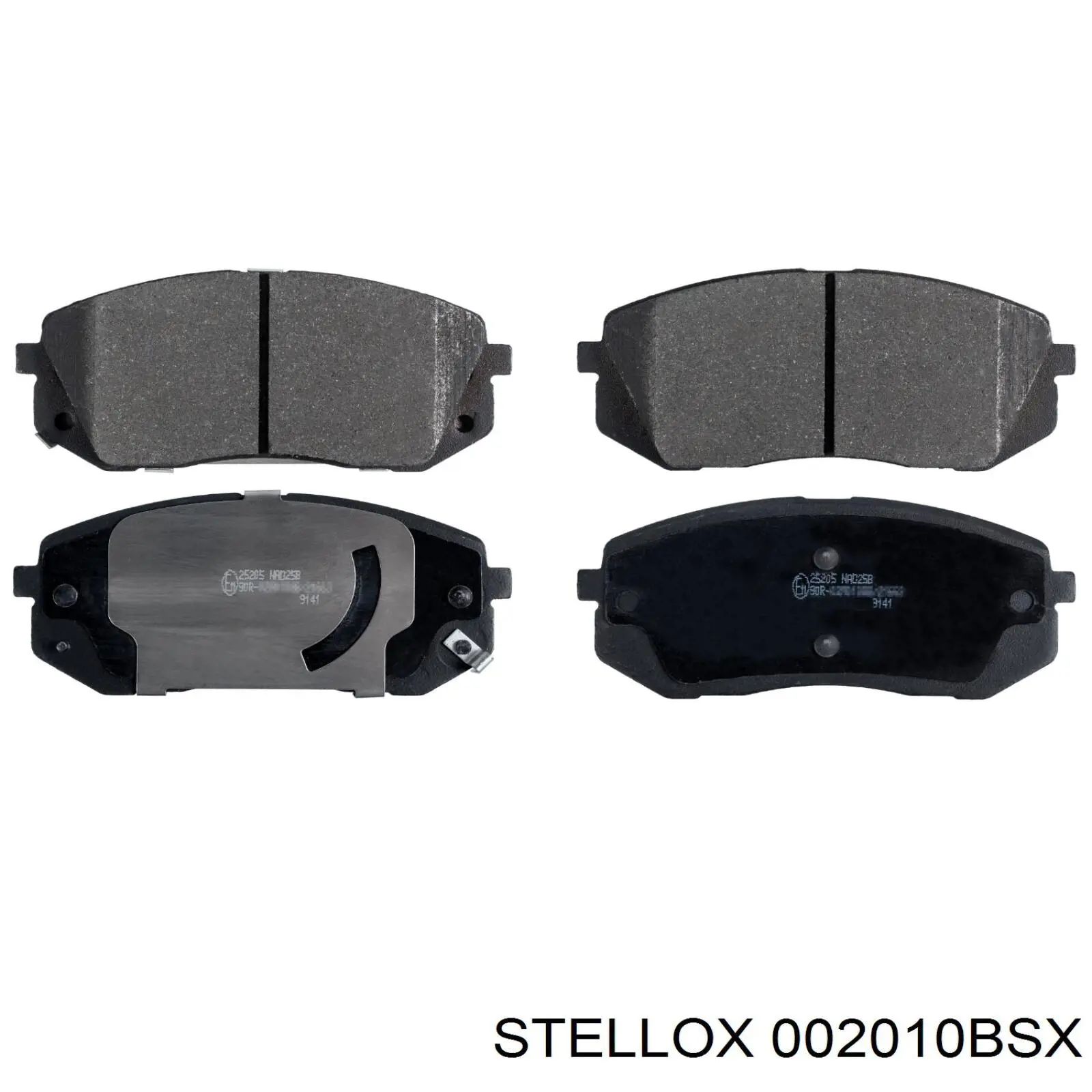 Колодки Stellox 002010BSX цена, от 29.30 USD
