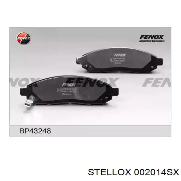 Колодки Stellox 002014SX цена, от 22.47 USD