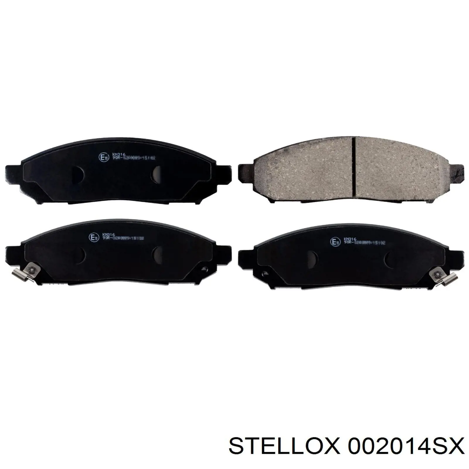 Купить 002014SX Stellox Колодки тормозные