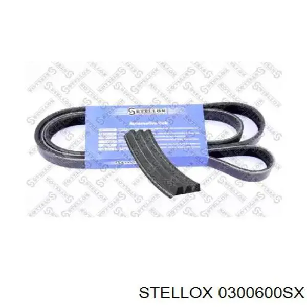 0300600SX Stellox ремень генератора