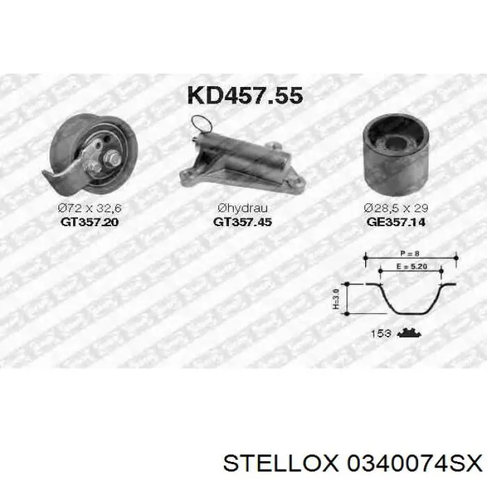 Ролик натяжителя ремня газораспределения Continental/Siemens V55491 цена, от 48.50 USD