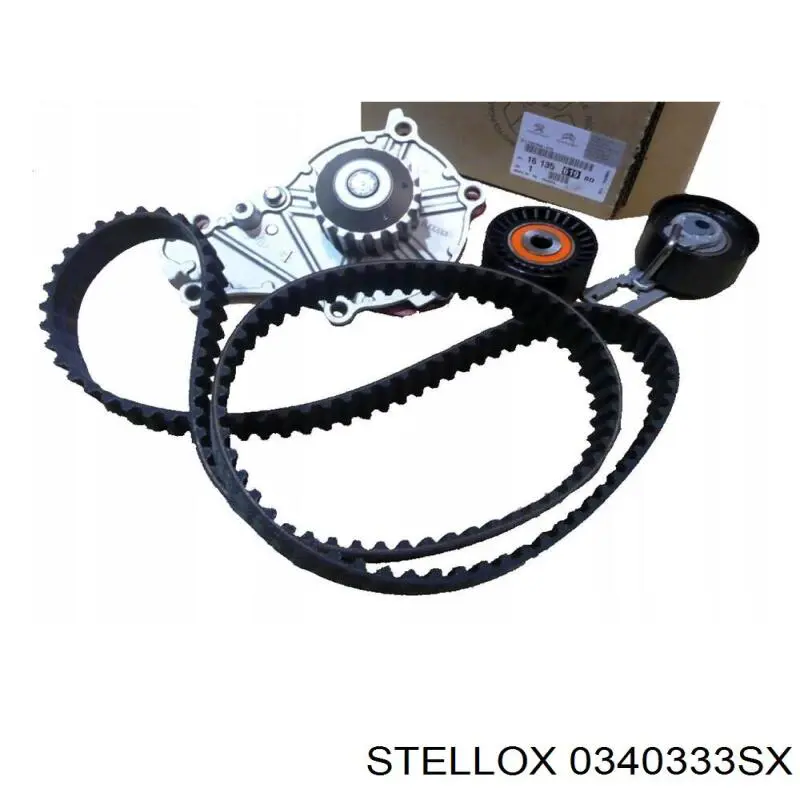 Ролик натяжителя ремня газораспределения Stellox 0340333SX цена, от 20.12 USD