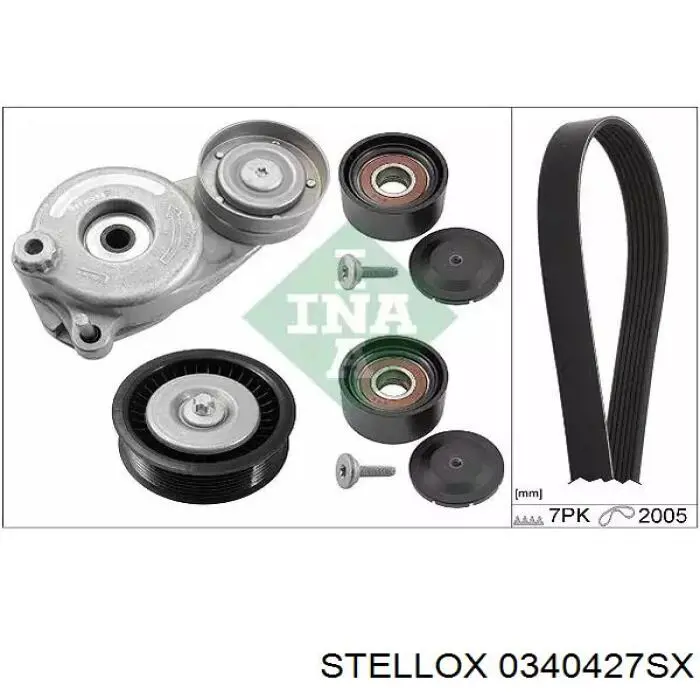 Compre CX30000 CX/Complex Rolo de reguladora de tensão da correia de transmissão