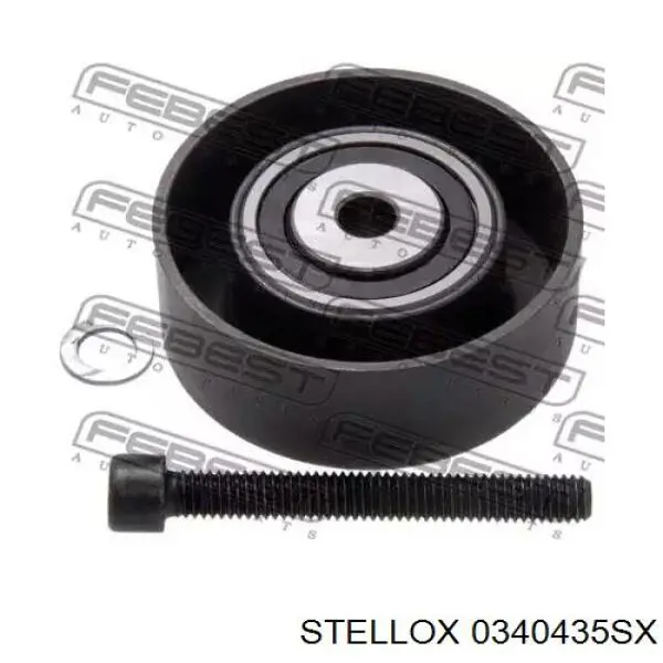 Обводной ролик ремня ГРМ Stellox 0340435SX цена, от 15.19 USD
