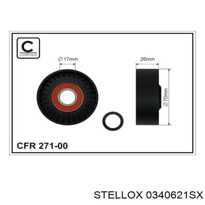 Роликовий модуль натяжителя ремня VAG F23848108 цена, от 37.58 USD