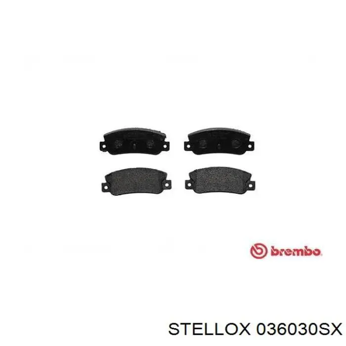 Задние тормозные колодки D960E Intelli