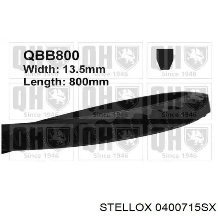Ремень генератора 6001548021 Qsp-m
