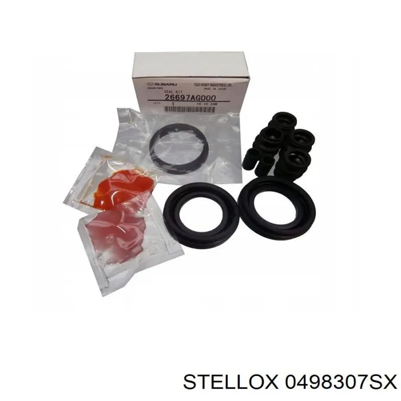 Купить 0498307SX Stellox Поршень суппорта тормозного переднего