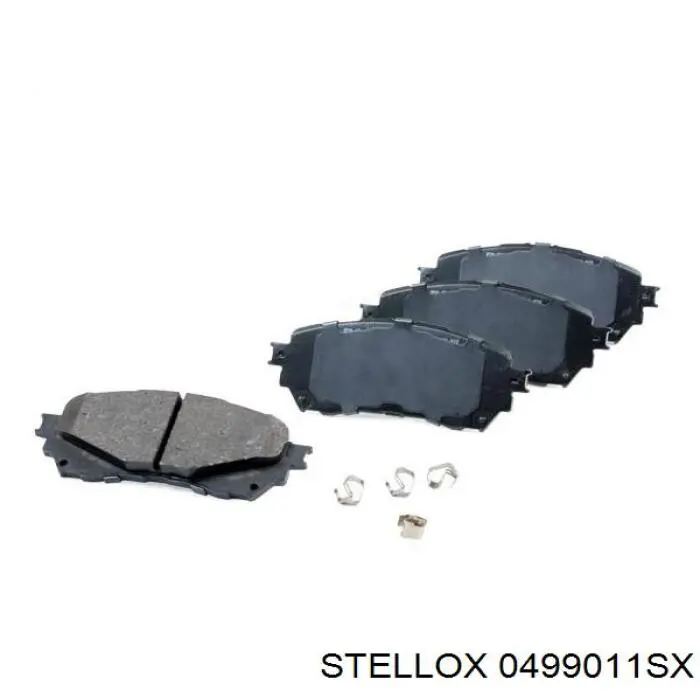 0499011SX Stellox Ремкомплект суппорта тормозного, переднего