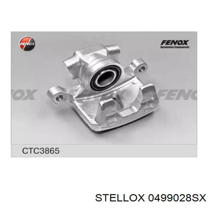 Compre 0499028SX Stellox Kit de reparação de suporte do freio traseiro