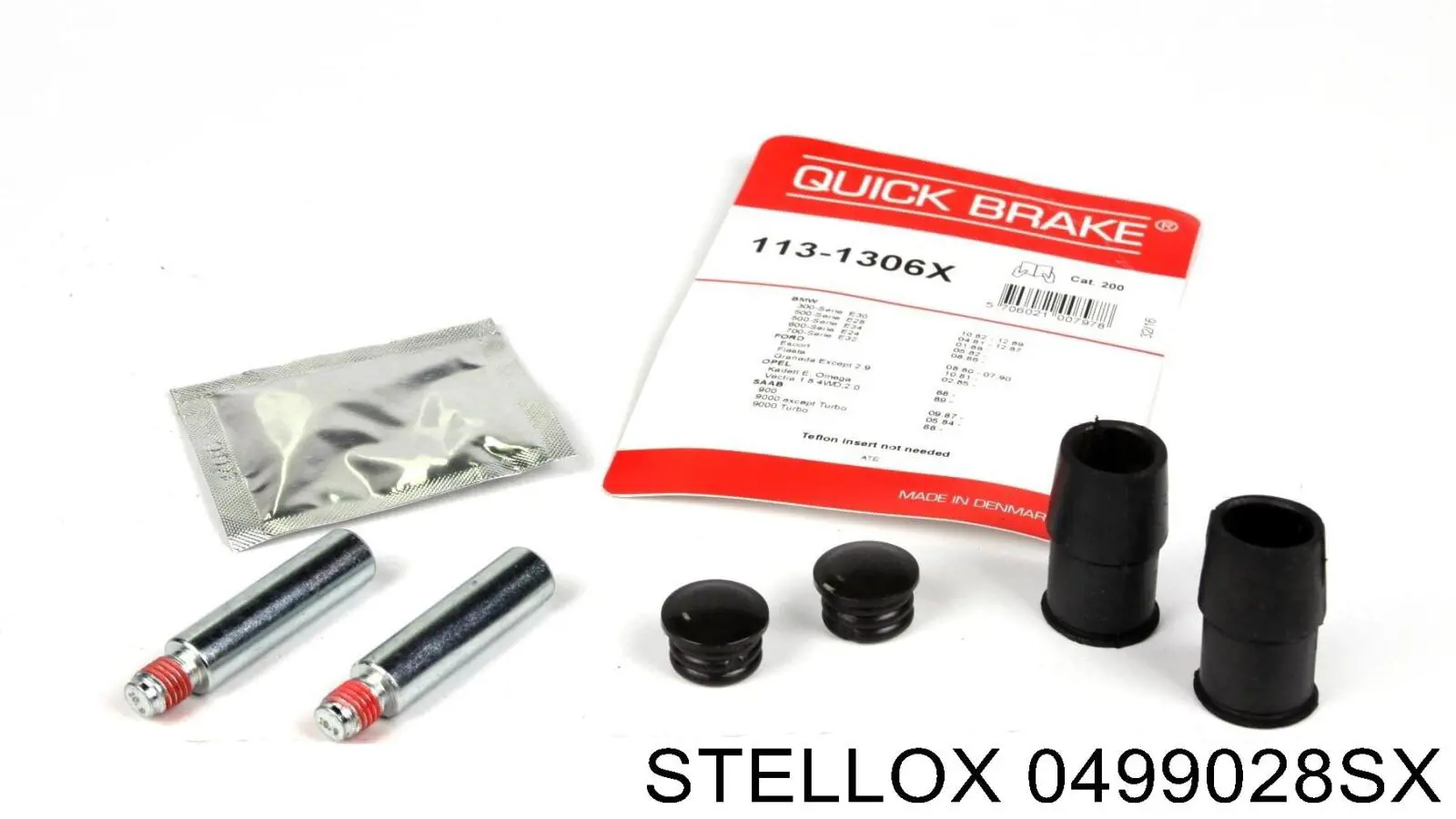 Kit de reparação de suporte do freio traseiro 0499028SX Stellox