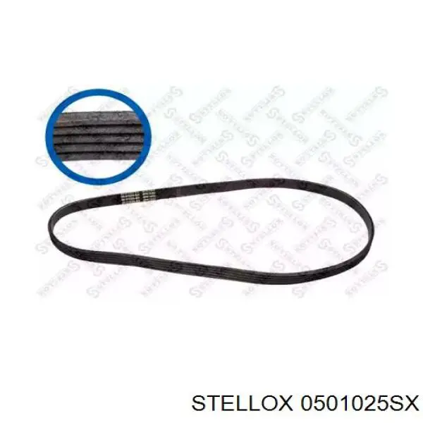 0501025SX Stellox ремень генератора