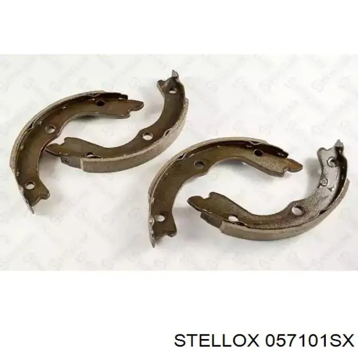 Купить 057101SX Stellox Задние барабанные тормозные колодки