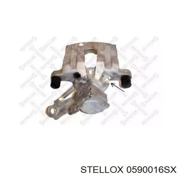 0590016SX Stellox suporte do freio traseiro direito