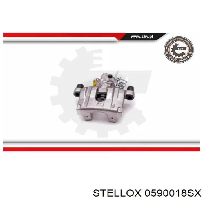 Тормозной суппорт правый задний Stellox 0590018SX цена, от 43.36 USD