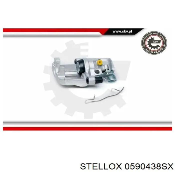 Суппорт задний левый 0590438SX Stellox