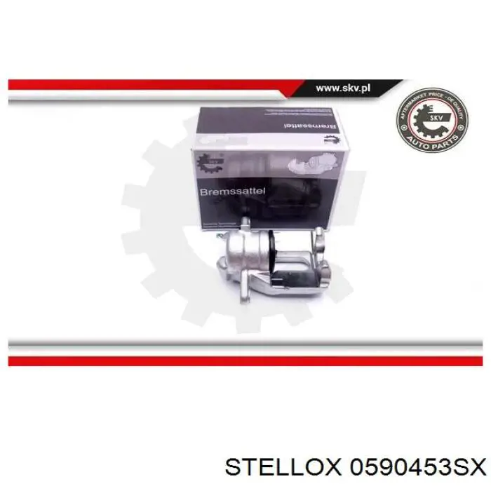 Купить 0590453SX Stellox Суппорт тормозной передний правый