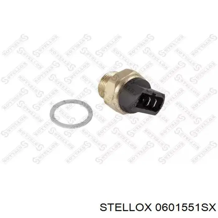 Датчик температуры охлаждающей жидкости (включения вентилятора радиатора) Stellox 0601551SX