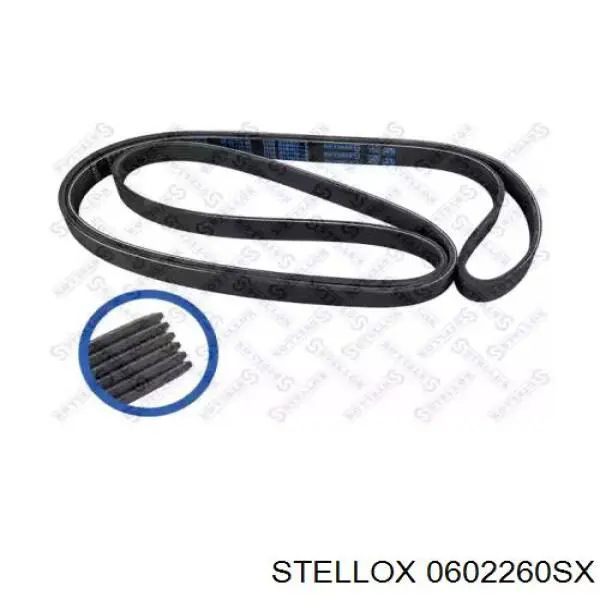 06-02260-SX Stellox ремень генератора