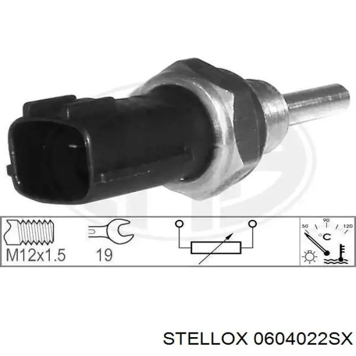 Датчик указателя температуры охлаждающей жидкости Stellox 0604022SX цена, от 5.62 USD