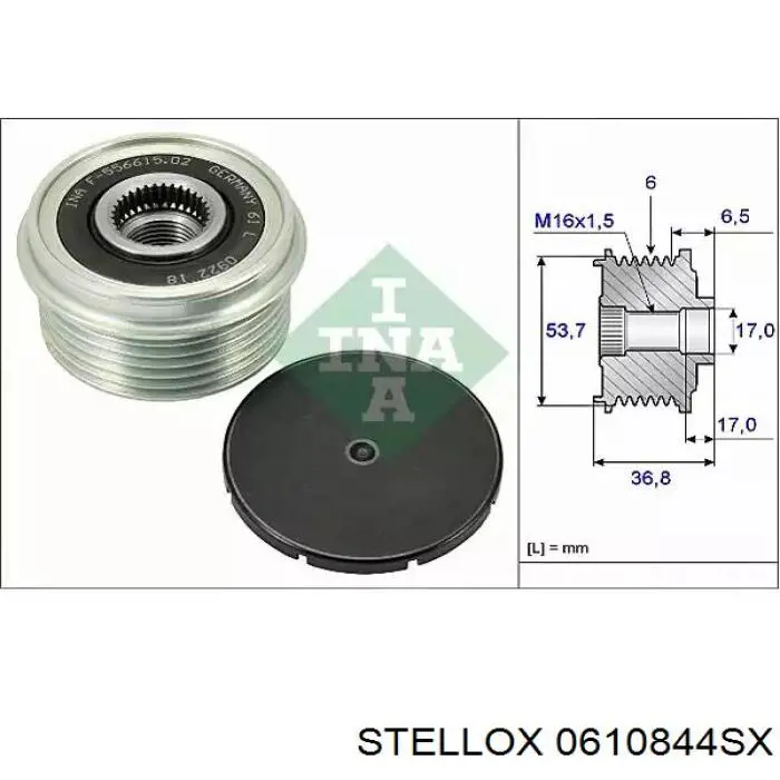0610844SX Stellox генератор