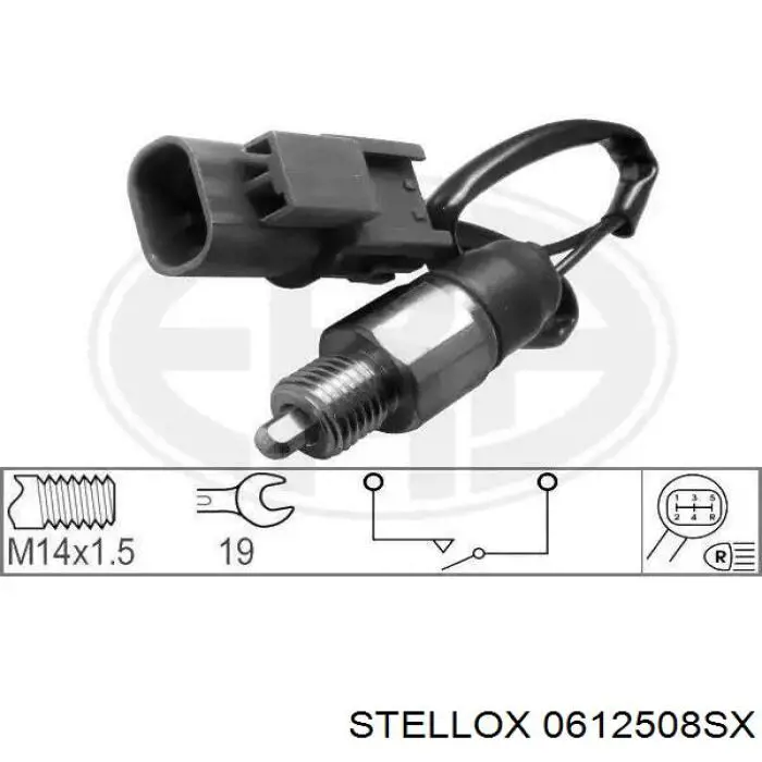 Датчик фонарей заднего хода Stellox 0612508SX