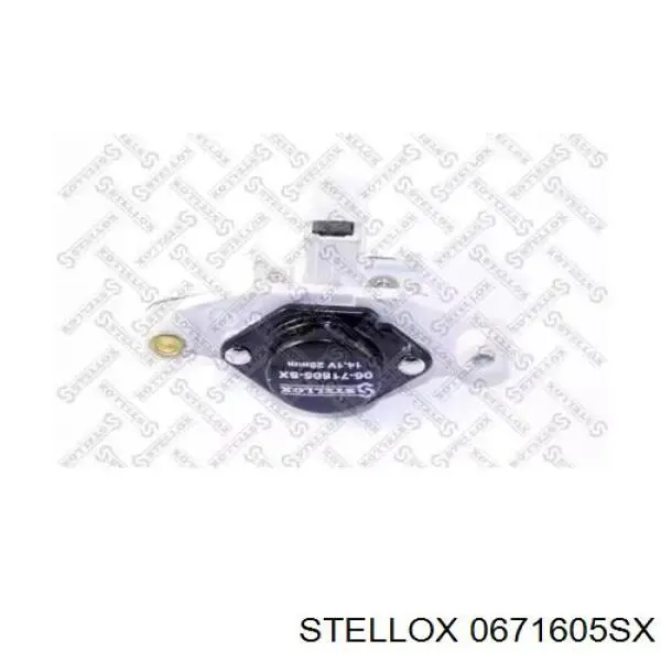 06-71605-SX Stellox реле-регулятор генератора (реле зарядки)