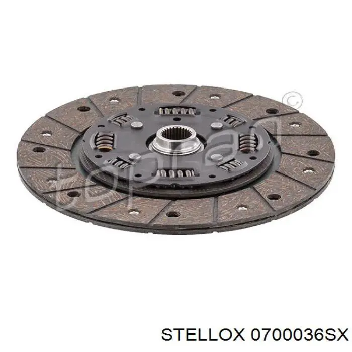 Купить 0700036SX Stellox Диск сцепления