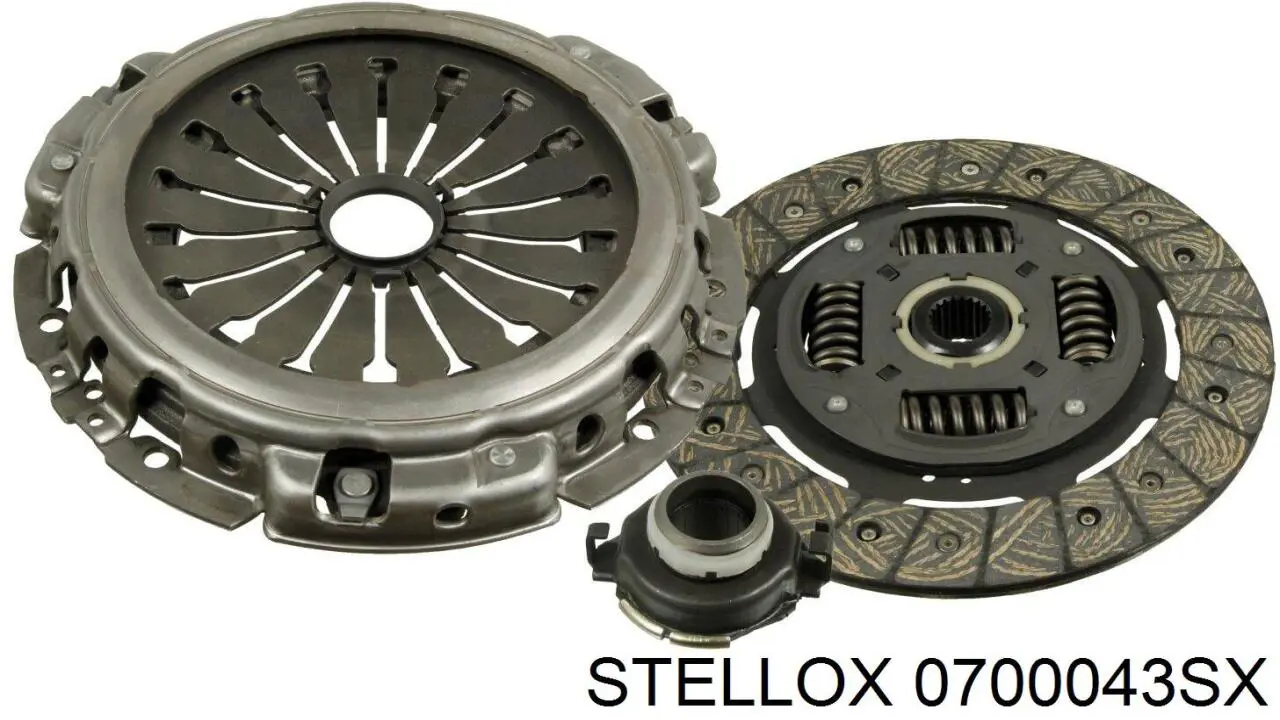 07-00043-SX Stellox диск сцепления