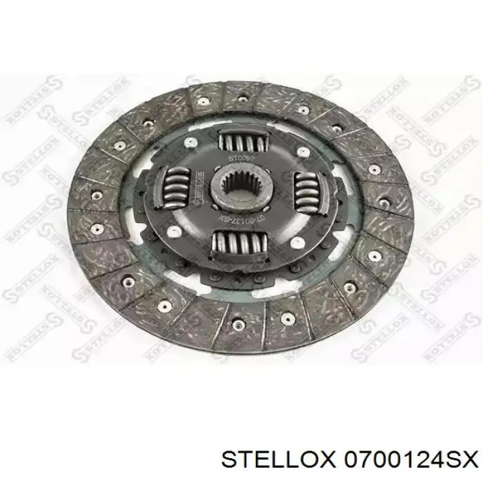 0700124SX Stellox диск сцепления