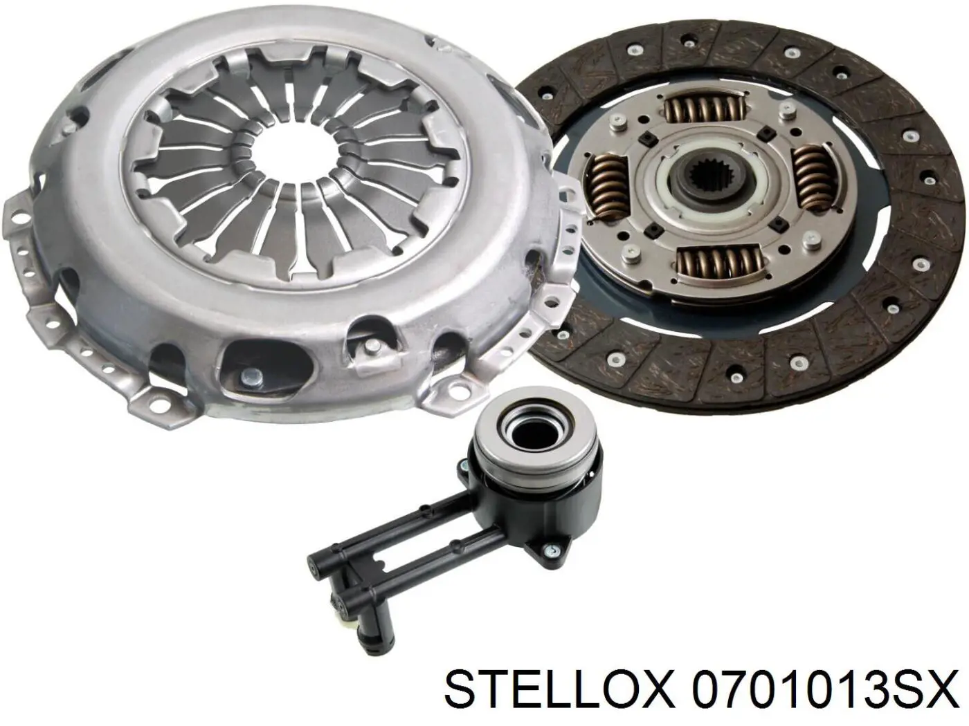 Купить 0701013SX Stellox Комплект сцепления (диск, корзина, подшипник)