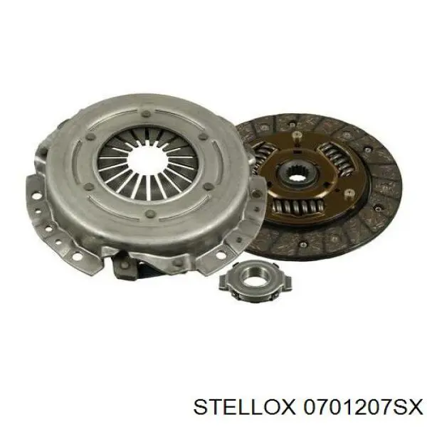 Купить 0701207SX Stellox Комплект сцепления (диск, корзина, подшипник)