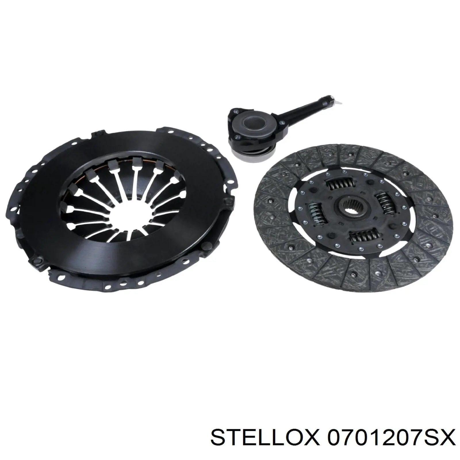 Комплект сцепления (3 части) Stellox 0701207SX цена, от 153.90 USD