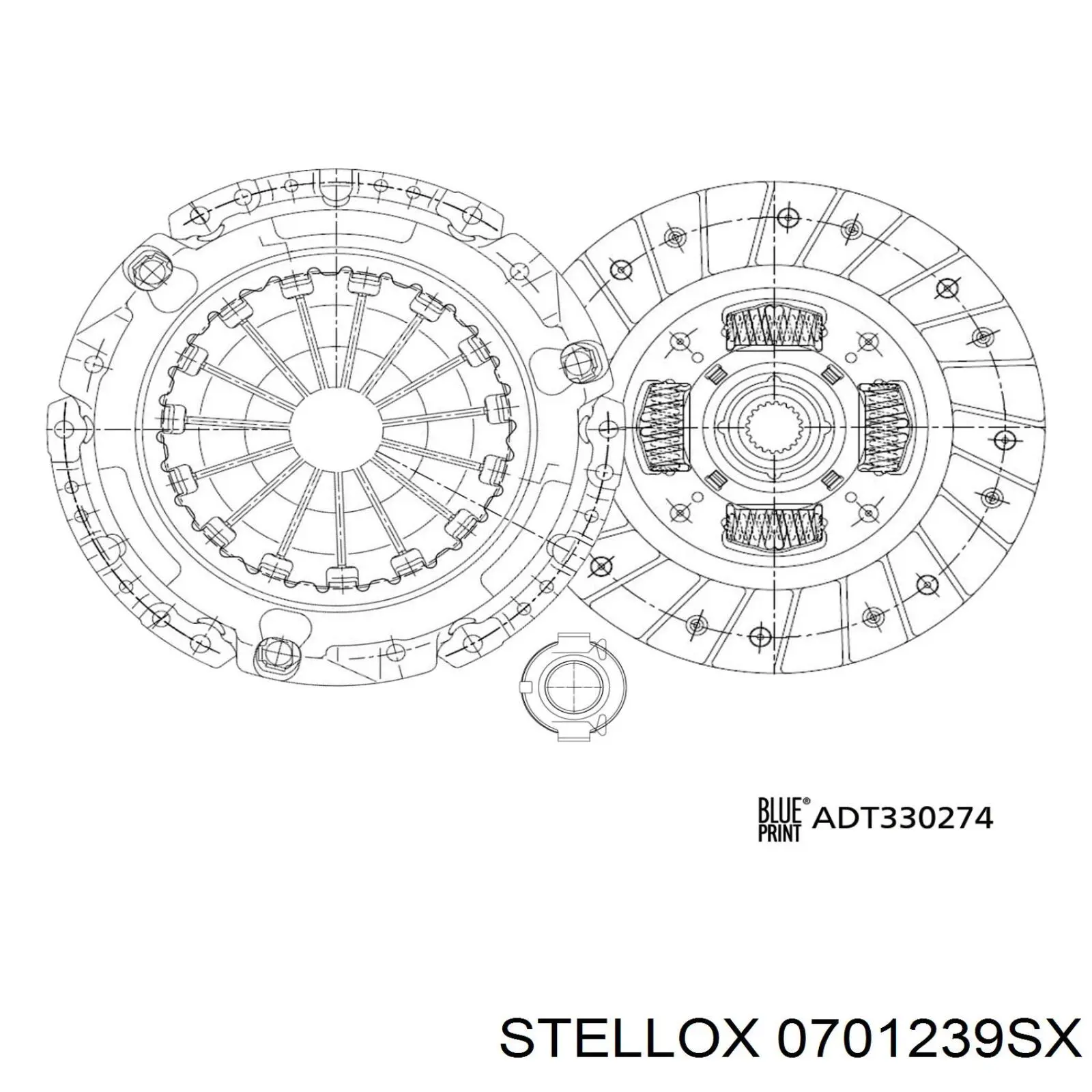 Сцепление 3125069045 Toyota