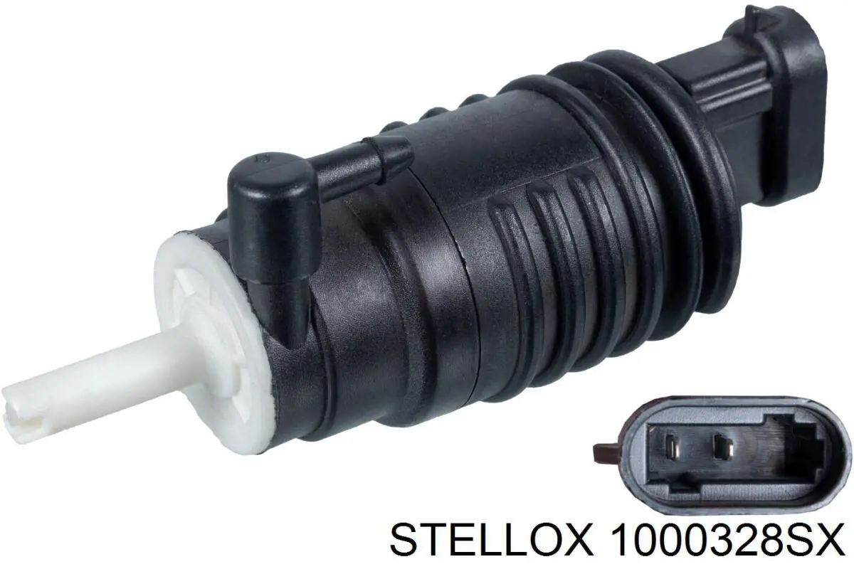 1000328-SX Stellox насос-мотор омывателя стекла переднего